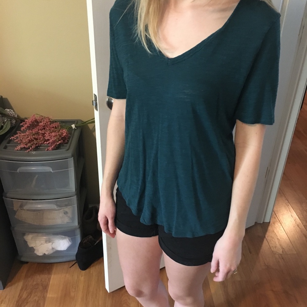 Banana Republic Green/Blue T-shirt